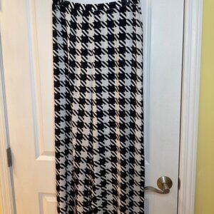 WeWoreWhat houndstooth print beach pants, size L, never worn